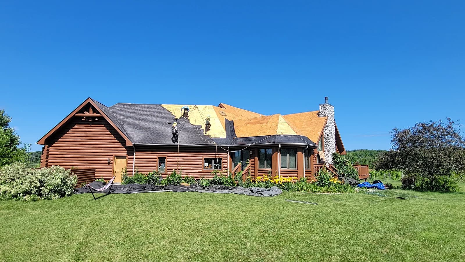A DJK Restoration roof replacement in metro Atlanta